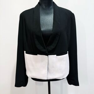 Sugarlips Women's Black and White Blazer